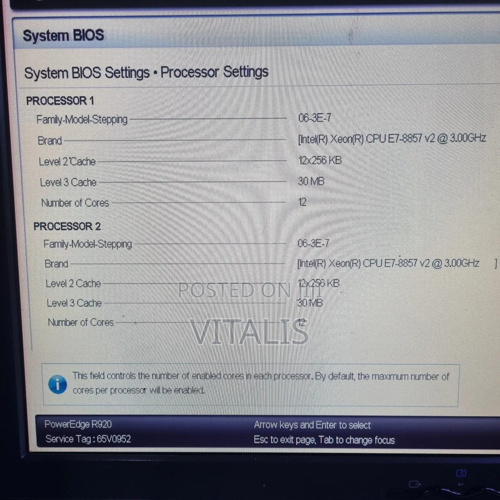 Server Dell PowerEdge R930 256GB Intel Xeon HDD 1.5T