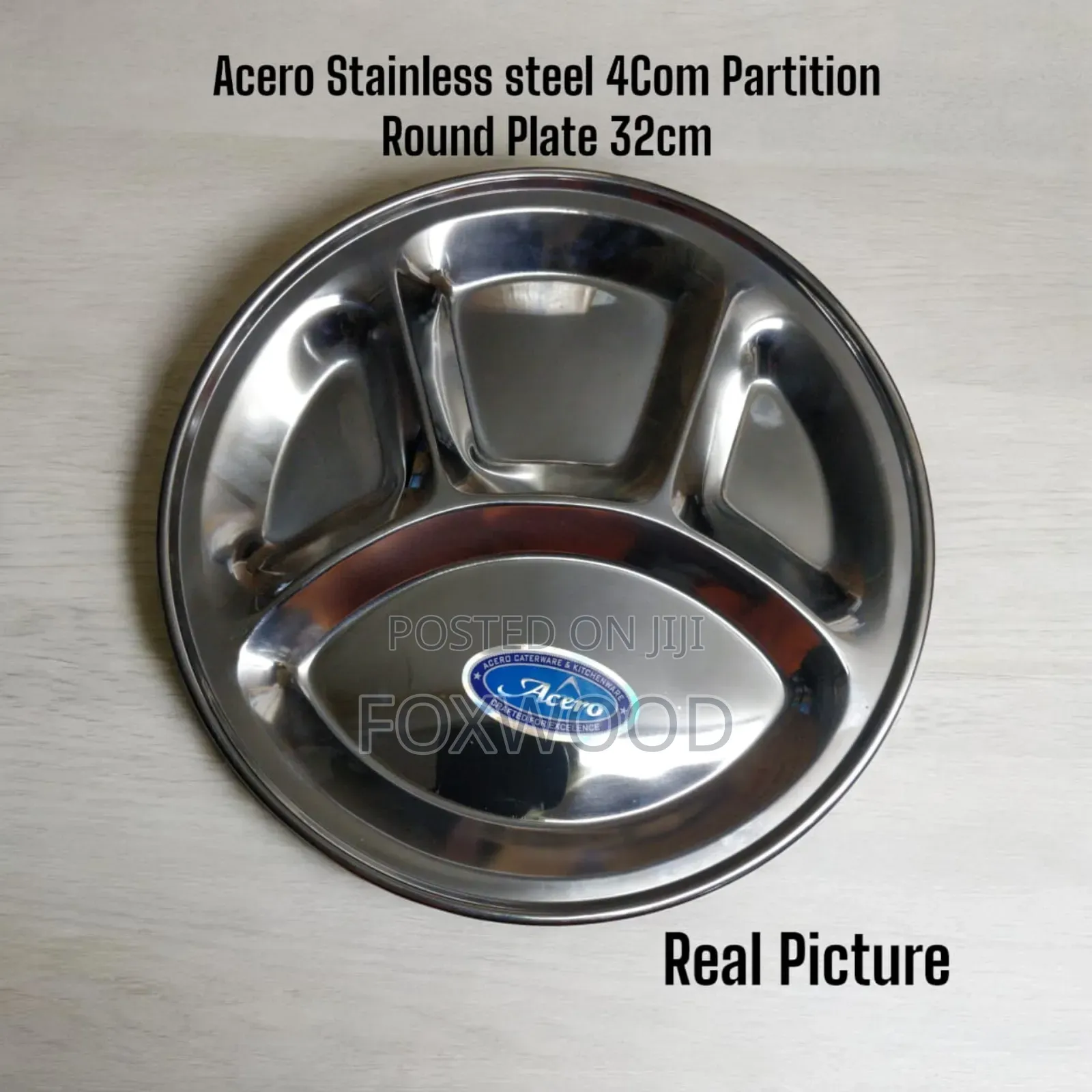 4com Partition Round Plate 32cm