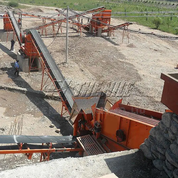 Mine Equipment Stone Rock Crushing Processing Plant