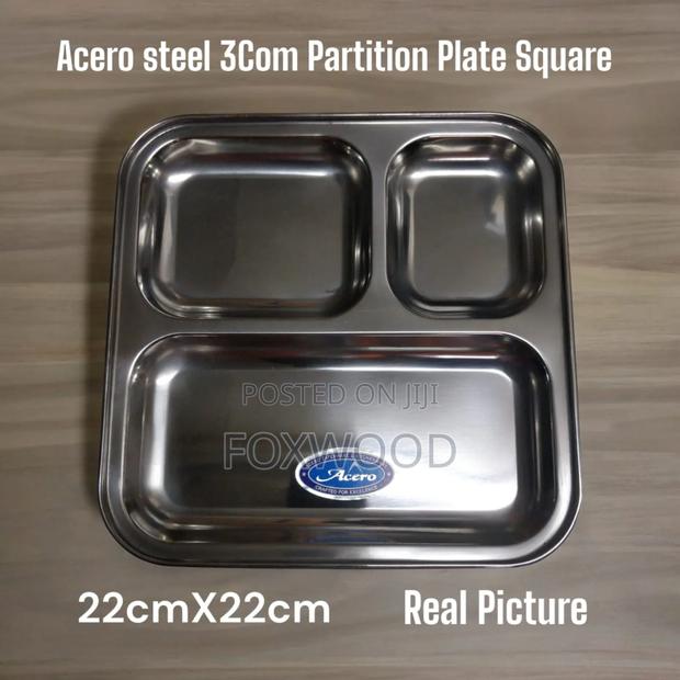 4com Partition Round Plate 32cm - thumbnail 2