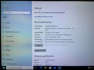 Laptop Dell Latitude 7300 8GB Intel Core I5 SSD 256GB