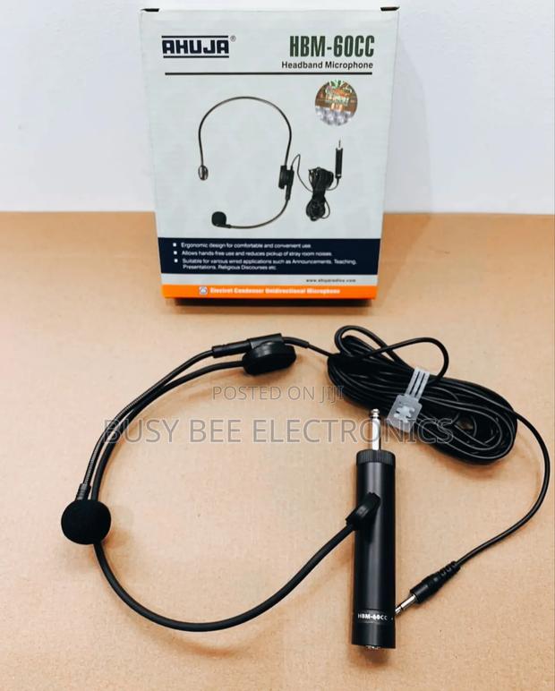 Ahuja HBM 60cc Headset Microphone - main view