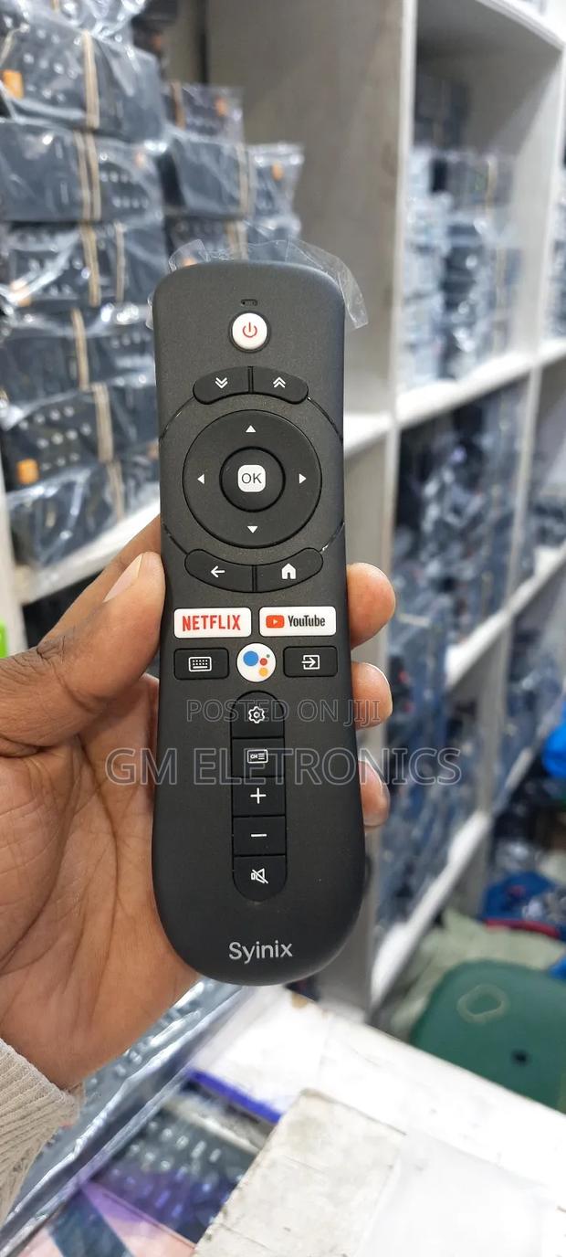 Genuine Syinix Smart TV Replacement Remote Control. - main view