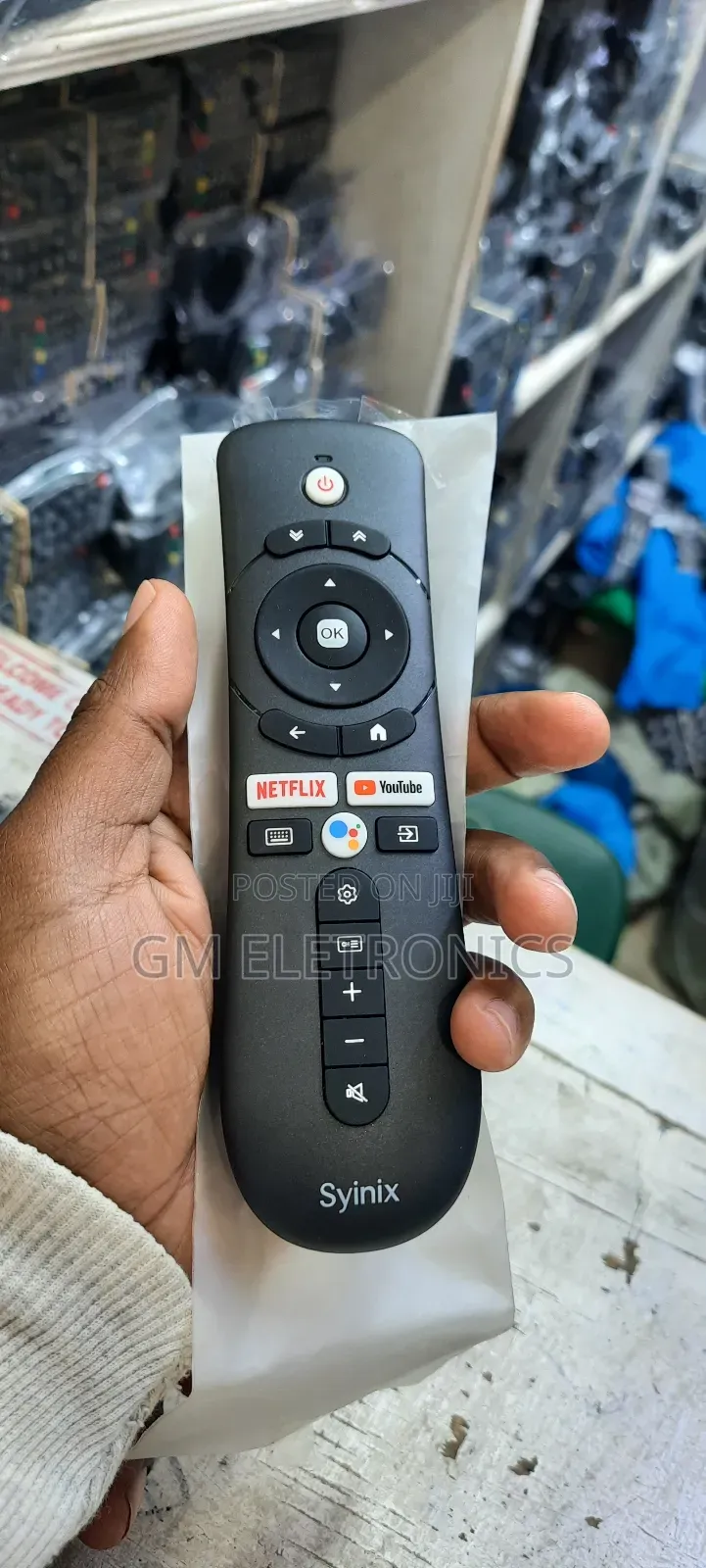Genuine Syinix Smart TV Replacement Remote Control.