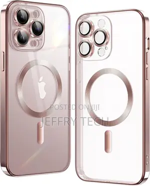 Rose Gold Clear for iPhone 11 Pro Case With Magsafe