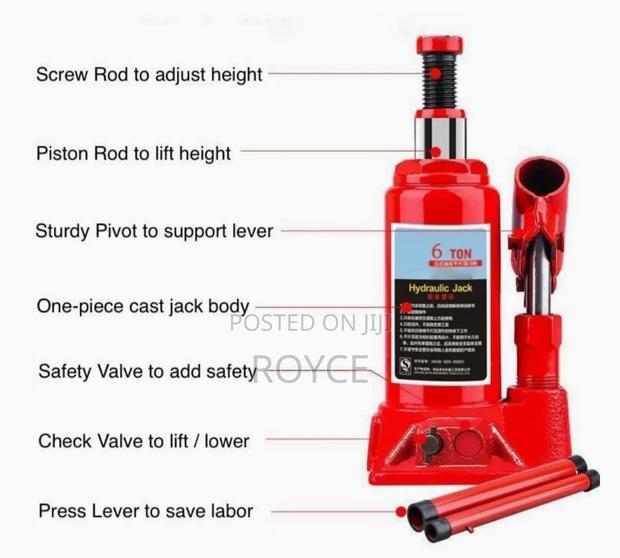 10 Ton Hydraulic Jack - thumbnail 5