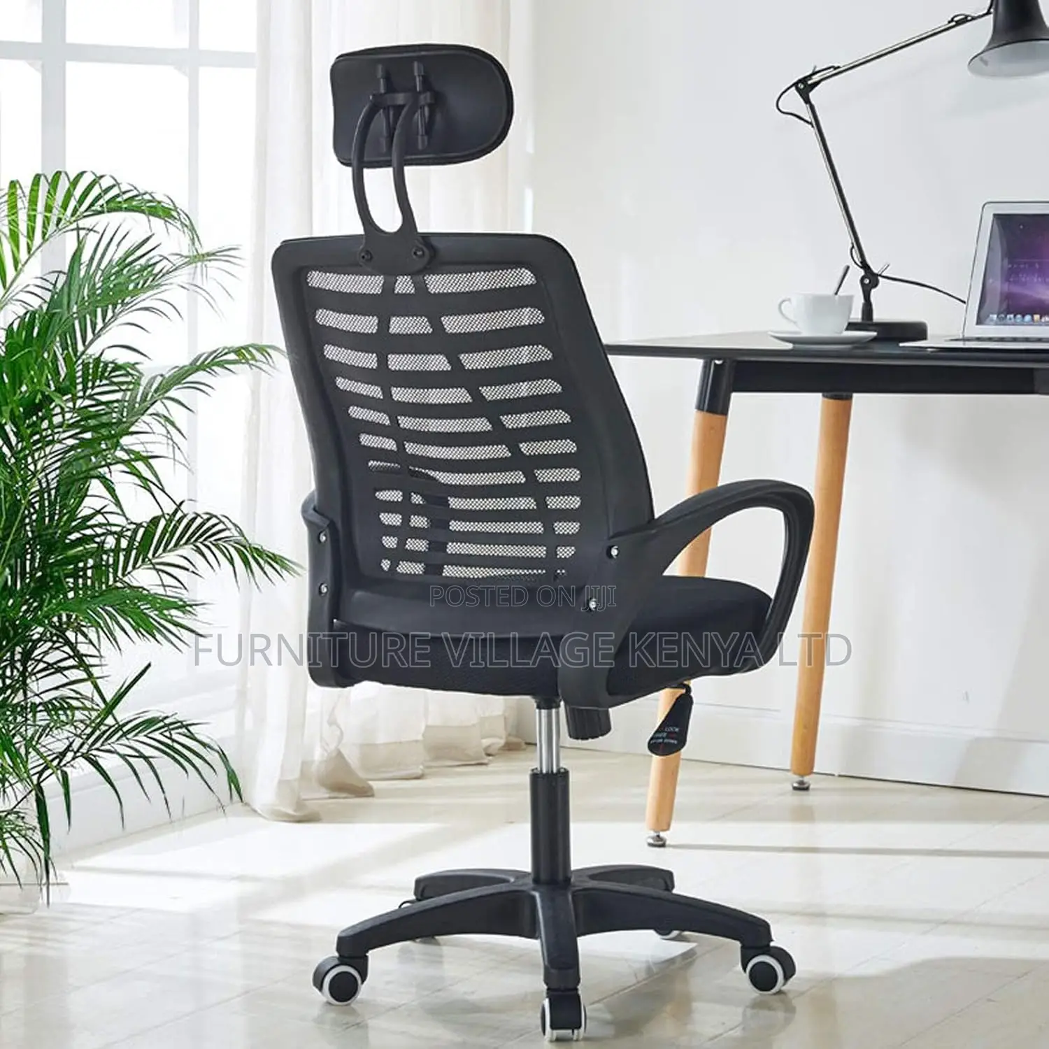 Ergonomic Office Chair, Home Office Swivel Seat
