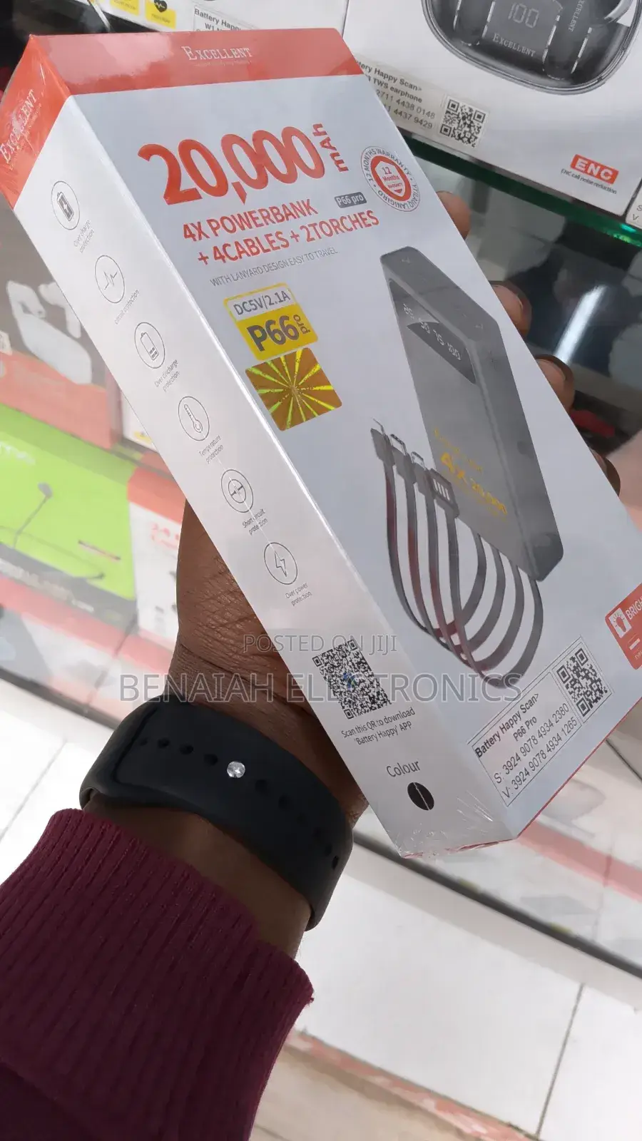 Power Bank.20000 Mah Excellent Power Bank