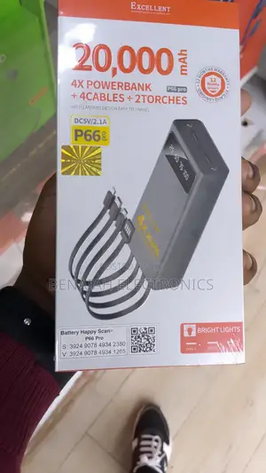 Power Bank.20000 Mah Excellent Power Bank