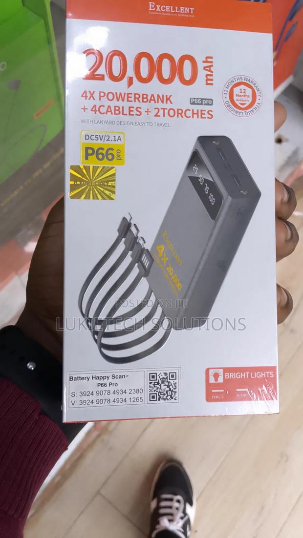 Power Bank.20000 Mah Excellent Power Bank - thumbnail 2