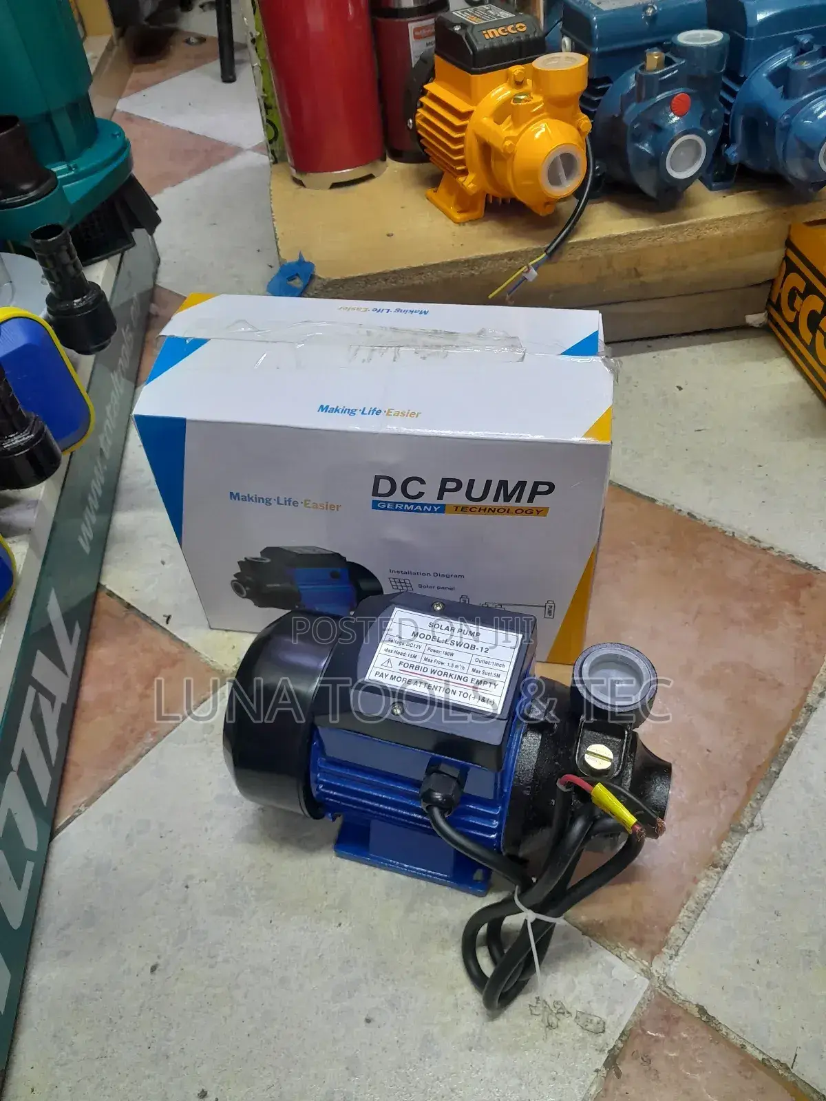 Germany Tec ,Solar Booster/Service Pump.