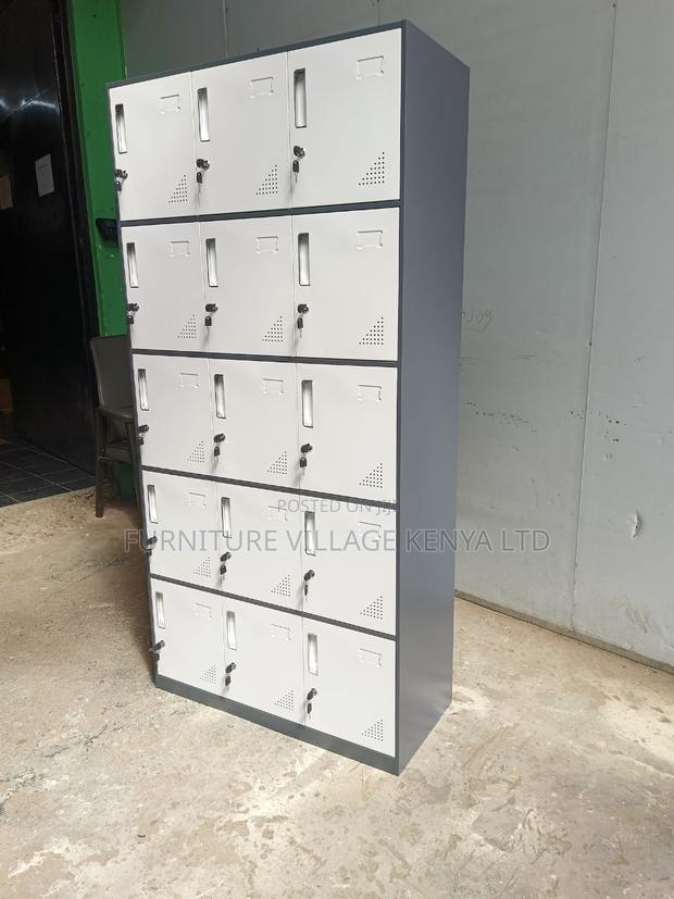 15-Locket Staff Office Cabinet, Industrial Lockers