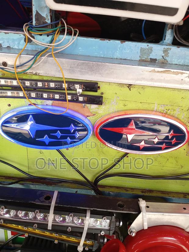 Subaru Led Grill Logo