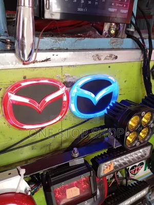Mazda Grill or Boot Logo With Red or Blue Light