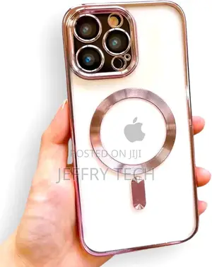 Rose Goldiphone 13 Pro With Magnetic Ring With Magsafe
