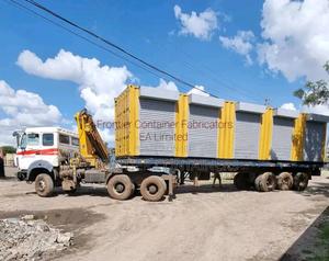 40ft HC Fabricated Shopping Stalls - main view