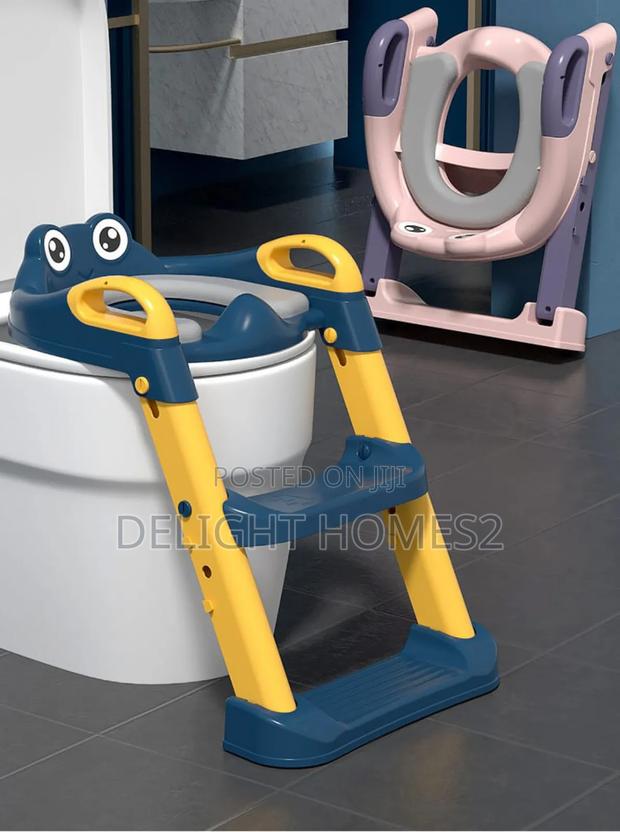 Kids Training Toilet Ladder Seat - main view