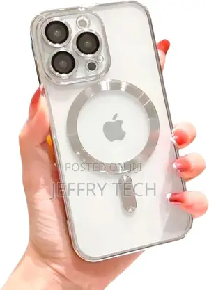 Silver iPhone 13 Pro With Magnetic Ring With Magsafe