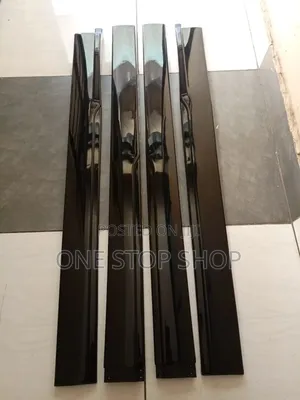 Black Side Skirts Adjustable and Universal Fit