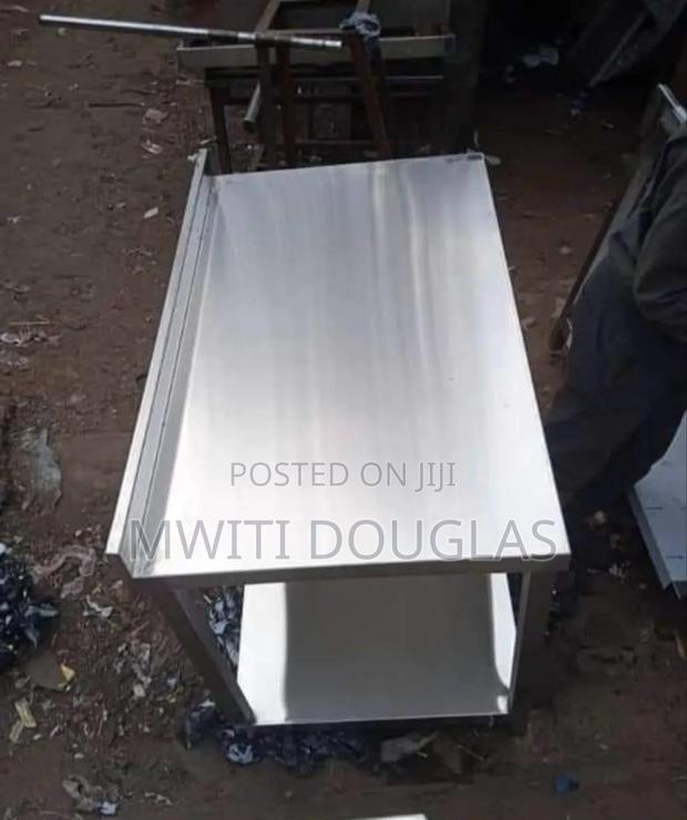 Finished Stainless Working Table
