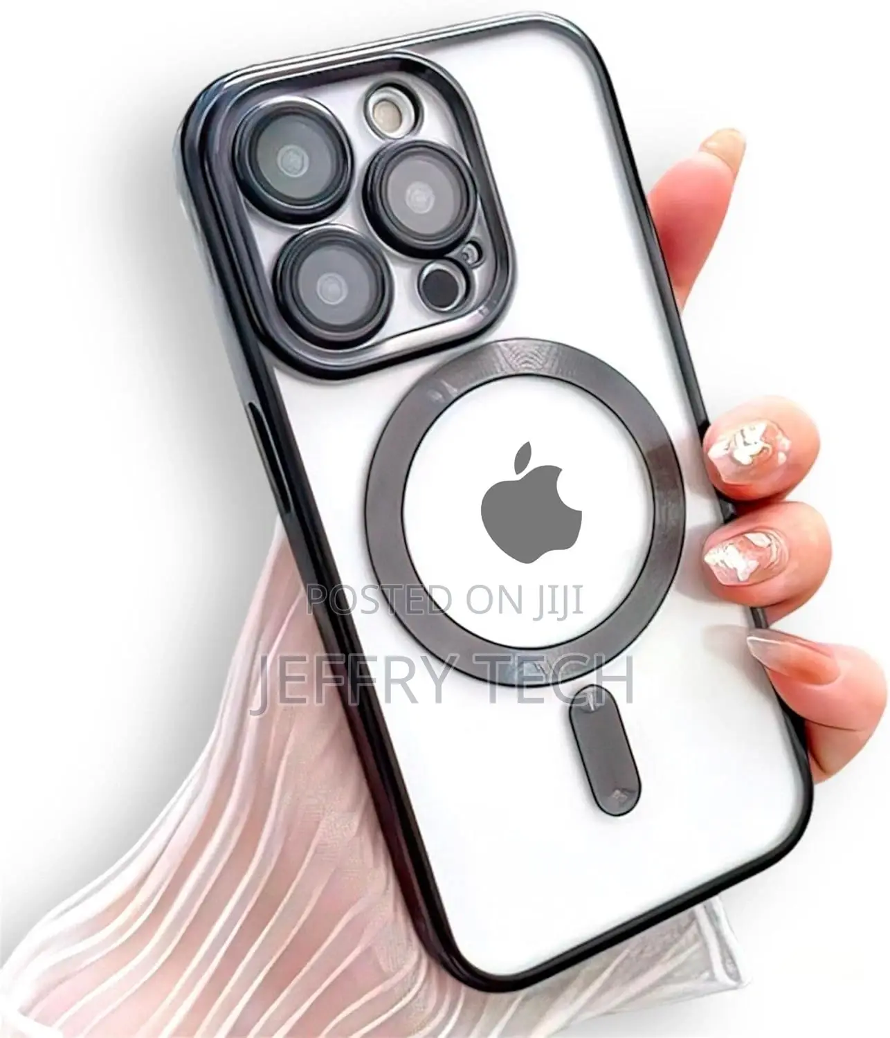 iPhone 14 Pro With Magnetic Ring Compatible With Magsafe