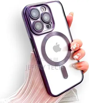 Purple iPhone 14 Pro Series With Magnetic Ring With Magsafe