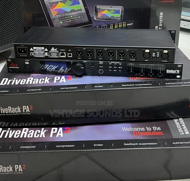 DBX Driverack PA2 2x6 PA Management Processor With USB