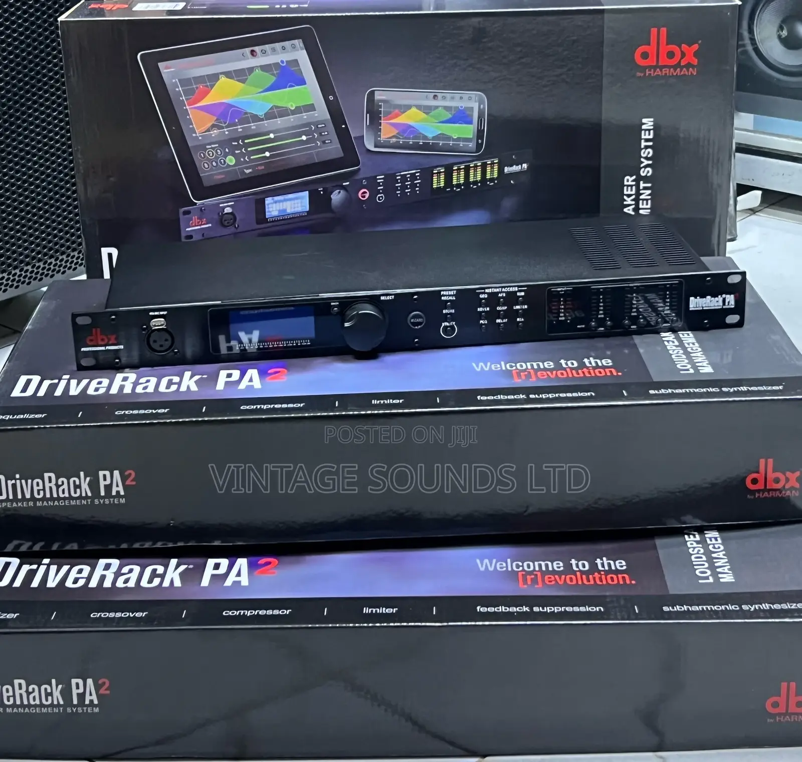 DBX Drive Rack Pa2 2x6 Pa Management Processor With Display