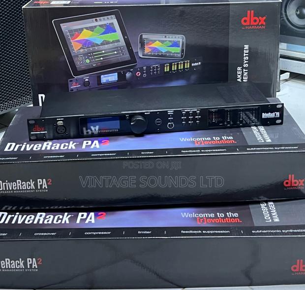 DBX Drive Rack Pa2 2x6 Pa Management Processor With Display