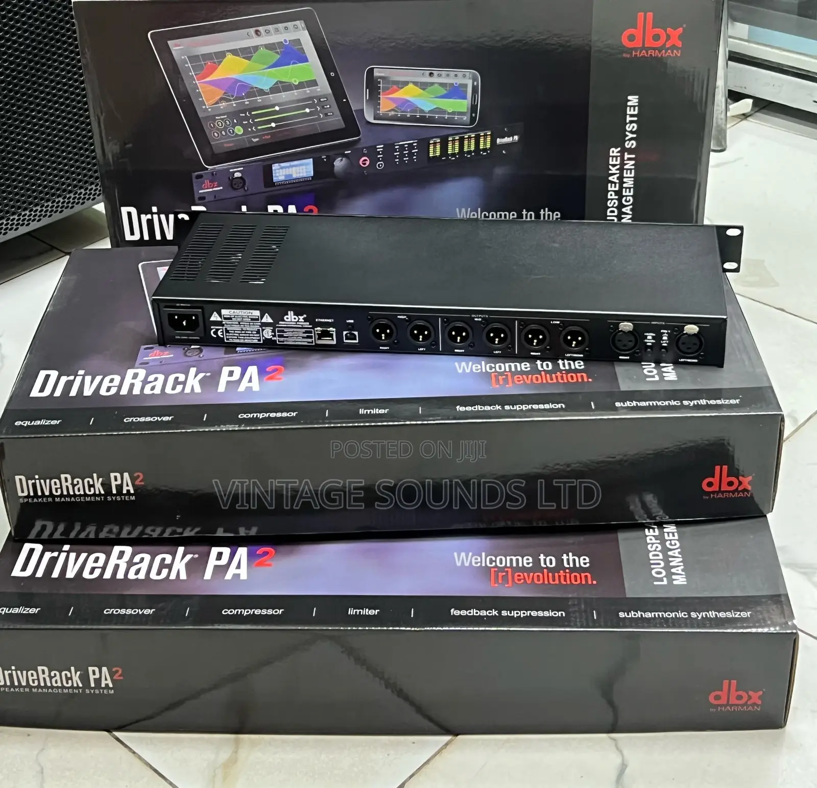DBX Drive Rack Pa2 2x6 Pa Management Processor With Display