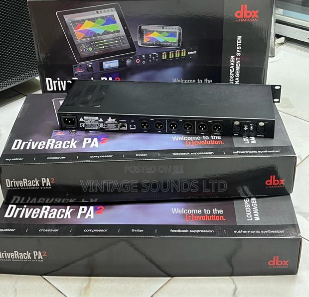 DBX Drive Rack Pa2 2x6 Pa Management Processor With Display - thumbnail 2
