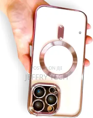 Rosegoldiphone 14 Pro Max With Magnetic Ring With Magsafee