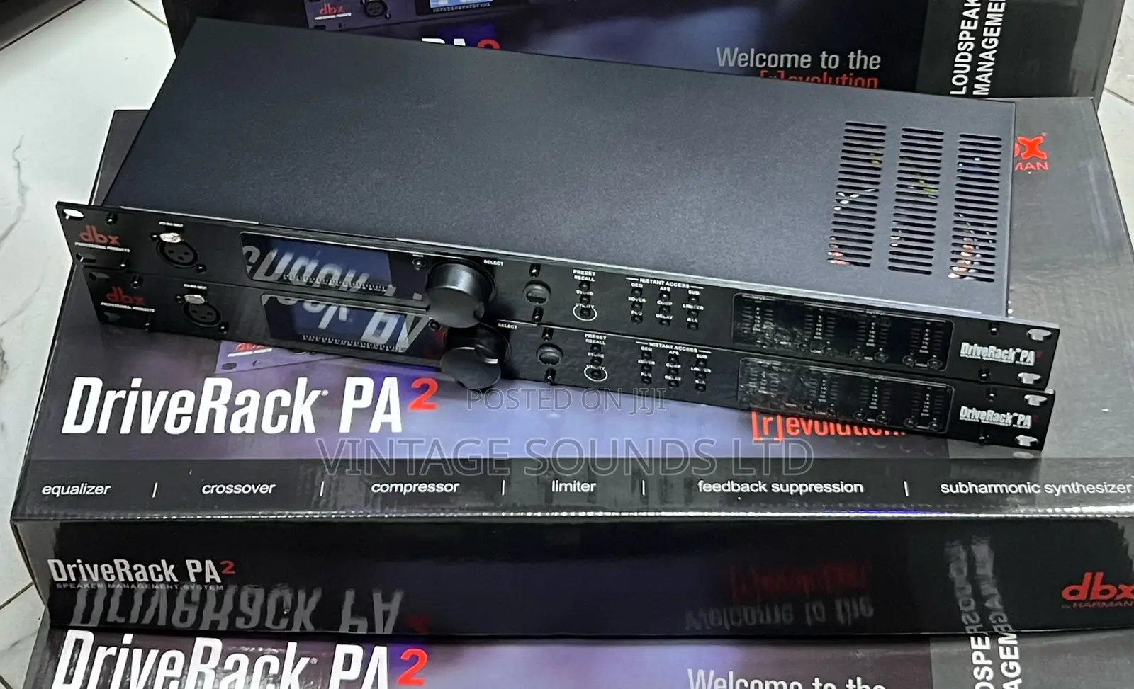 DBX Pa2 Driverack Complete Loudspeaker Management System