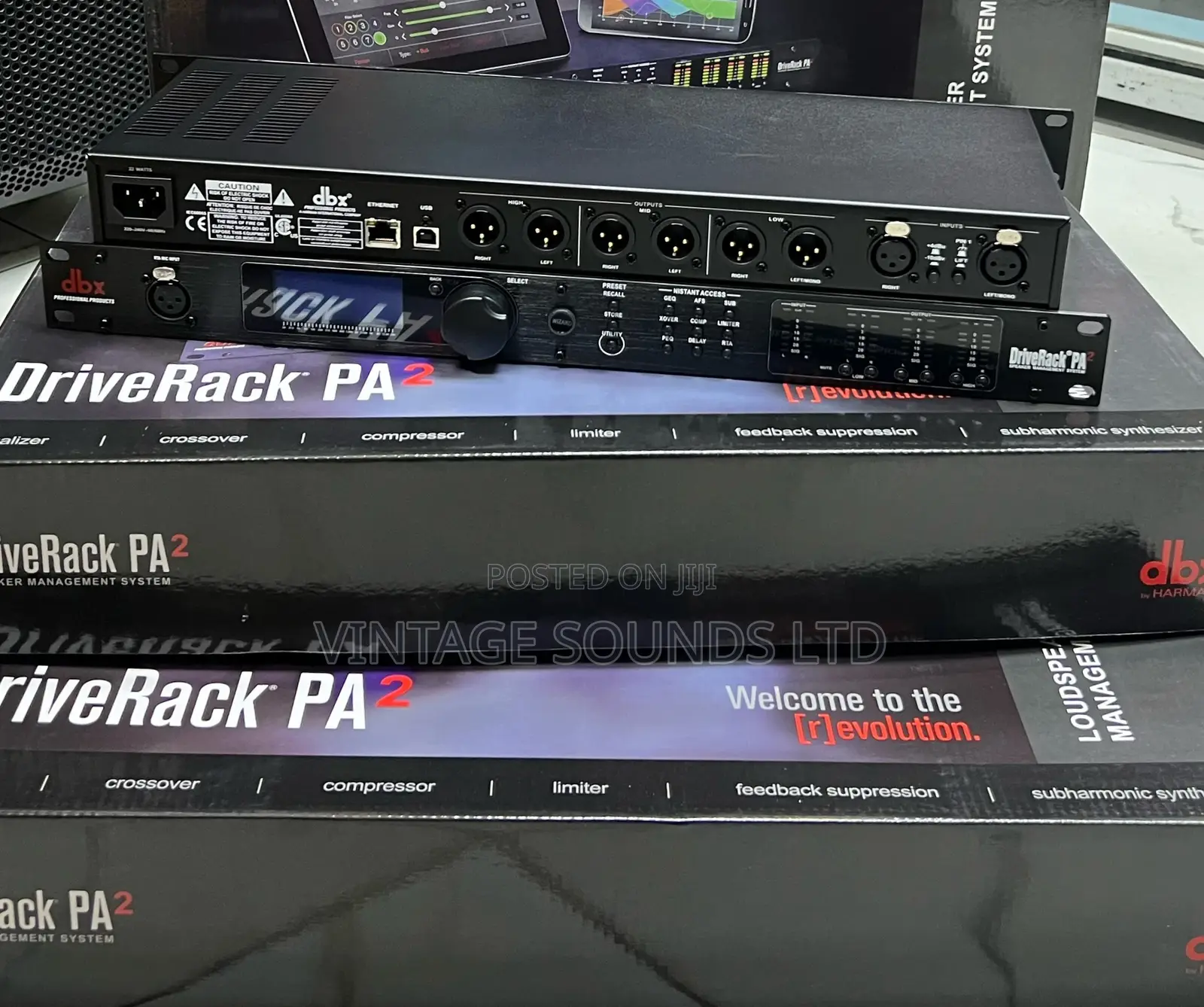 DBX Pa2 Driverack Complete Loudspeaker Management System