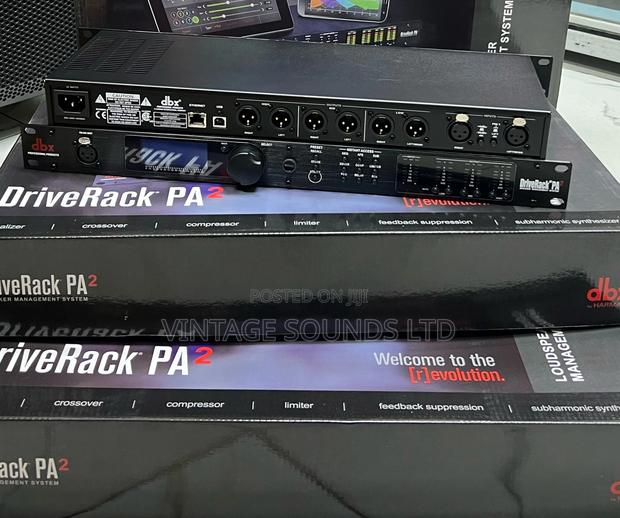 DBX Pa2 Driverack Complete Loudspeaker Management System - thumbnail 3