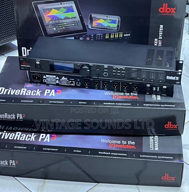 DBX DRIVERACK PA2 - Loudspeaker Management - main view