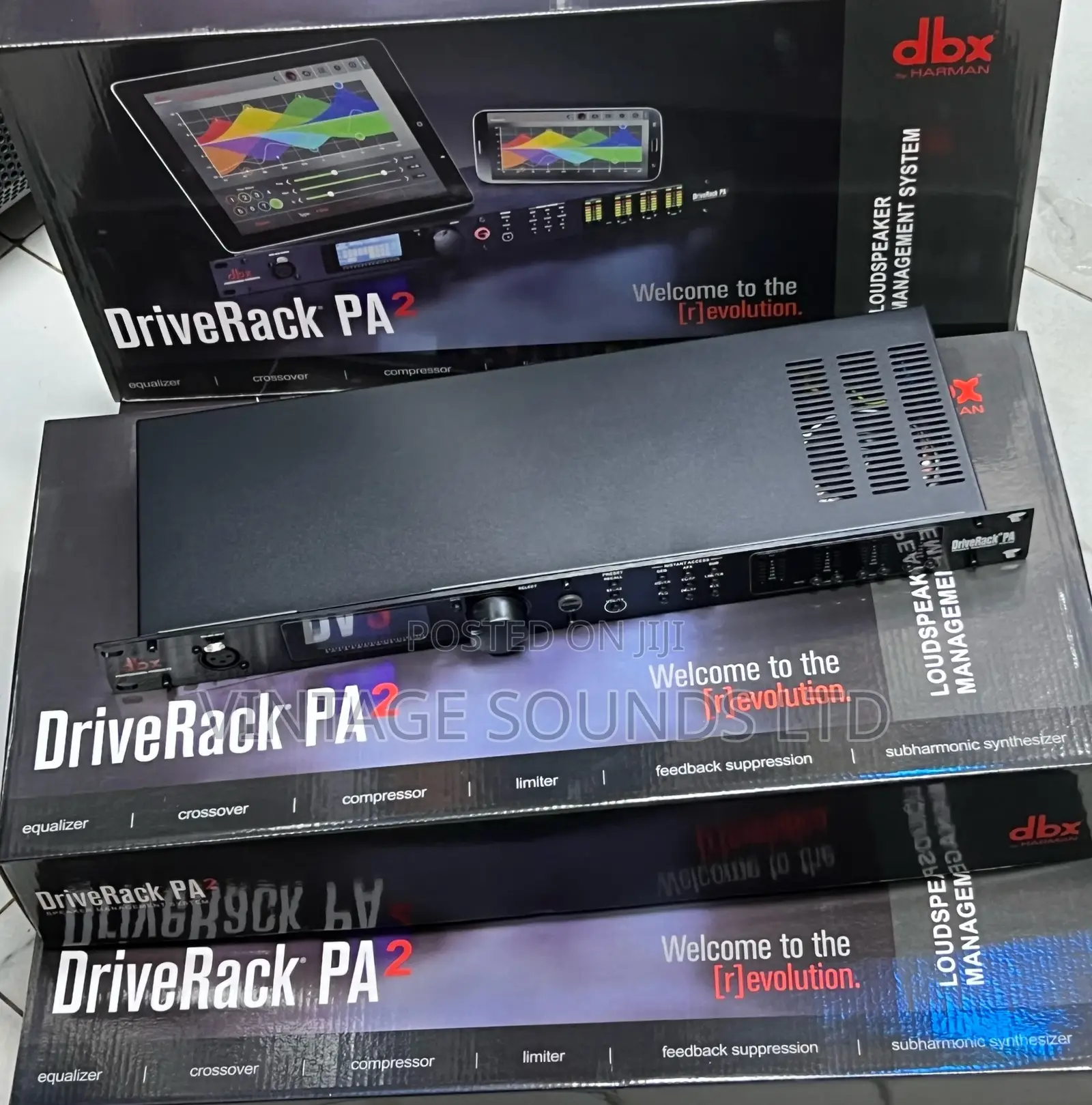 DBX DRIVERACK PA2 Loudspeaker Management System - 2in/6out