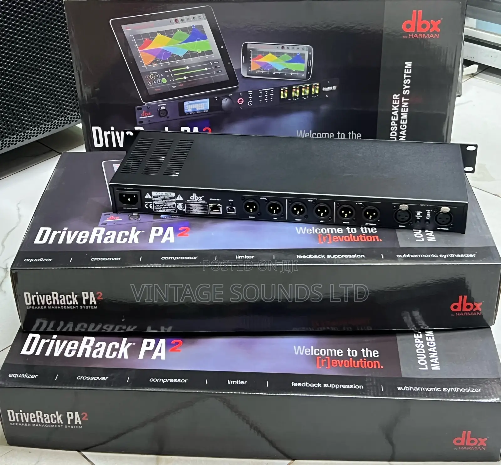 DBX DRIVERACK PA2 Loudspeaker Management System - 2in/6out