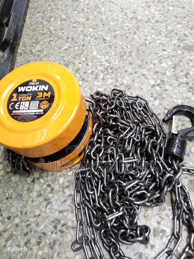 Wokin Chain Block 1ton 3metre