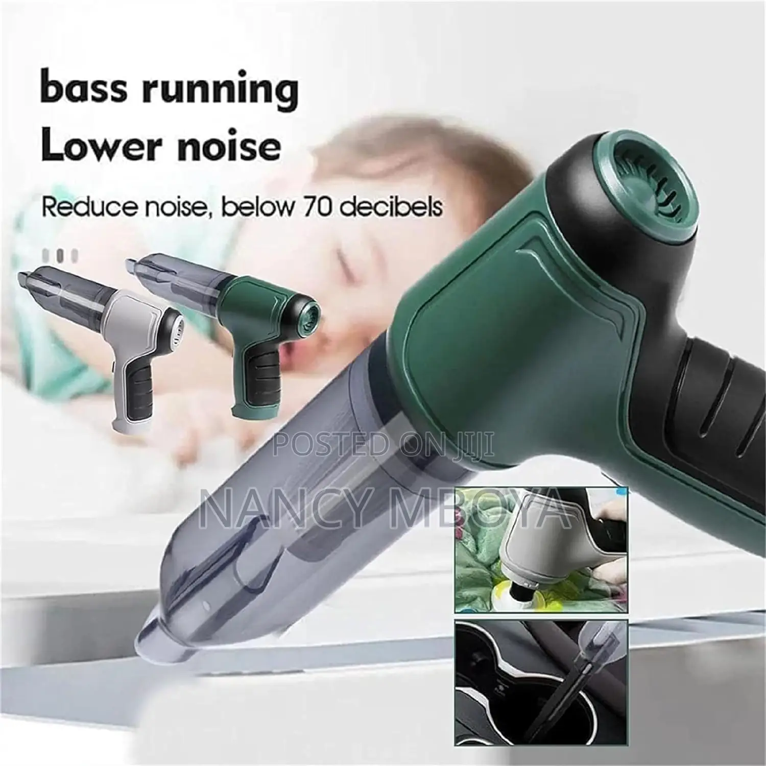 Strong Suction Jb-107 Multifunctional 3in1 Vacuum Cleaner