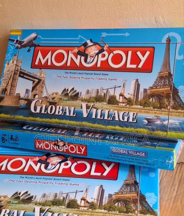 Monopoly Global Village Board Game - main view