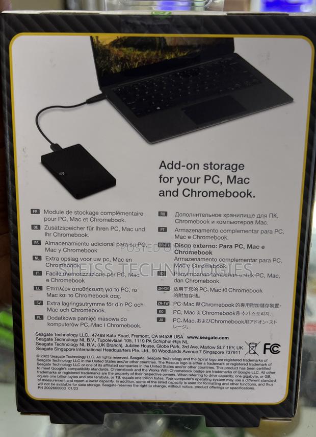 Seagate 1tb External Harddisk. - thumbnail 2