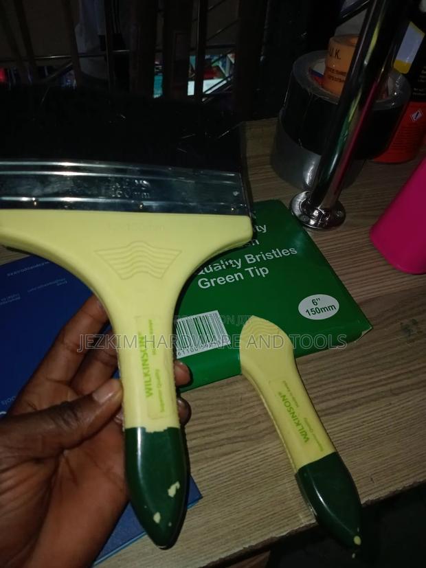 Green Tip Painting Brush