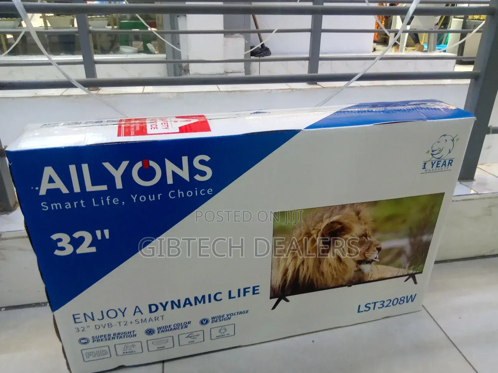 Ailyons 32 Inch Frameless Smart Tv Android