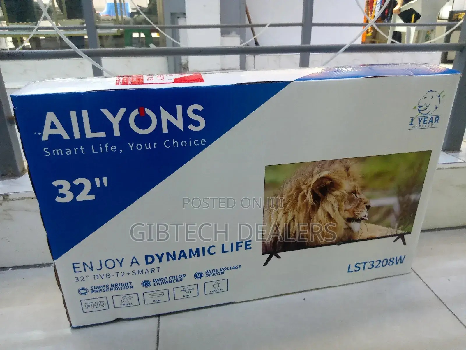 Ailyons 32 Inch Frameless Smart Tv Android