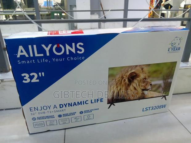 Ailyons 32 Inch Frameless Smart Tv Android - thumbnail 3