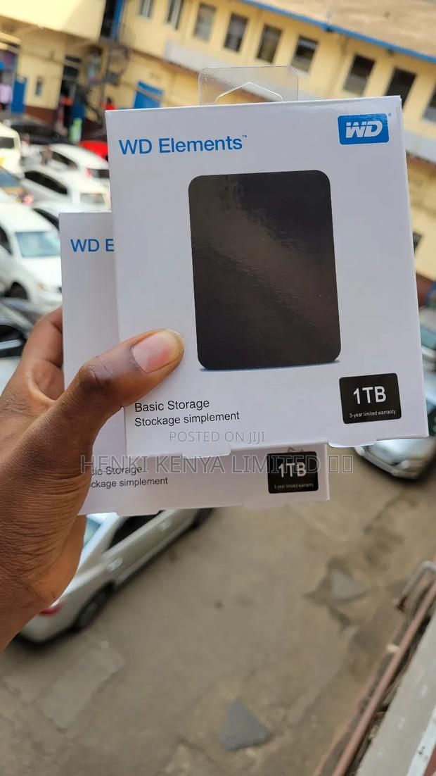 WD Element 1TB External Hard Disk. - main view