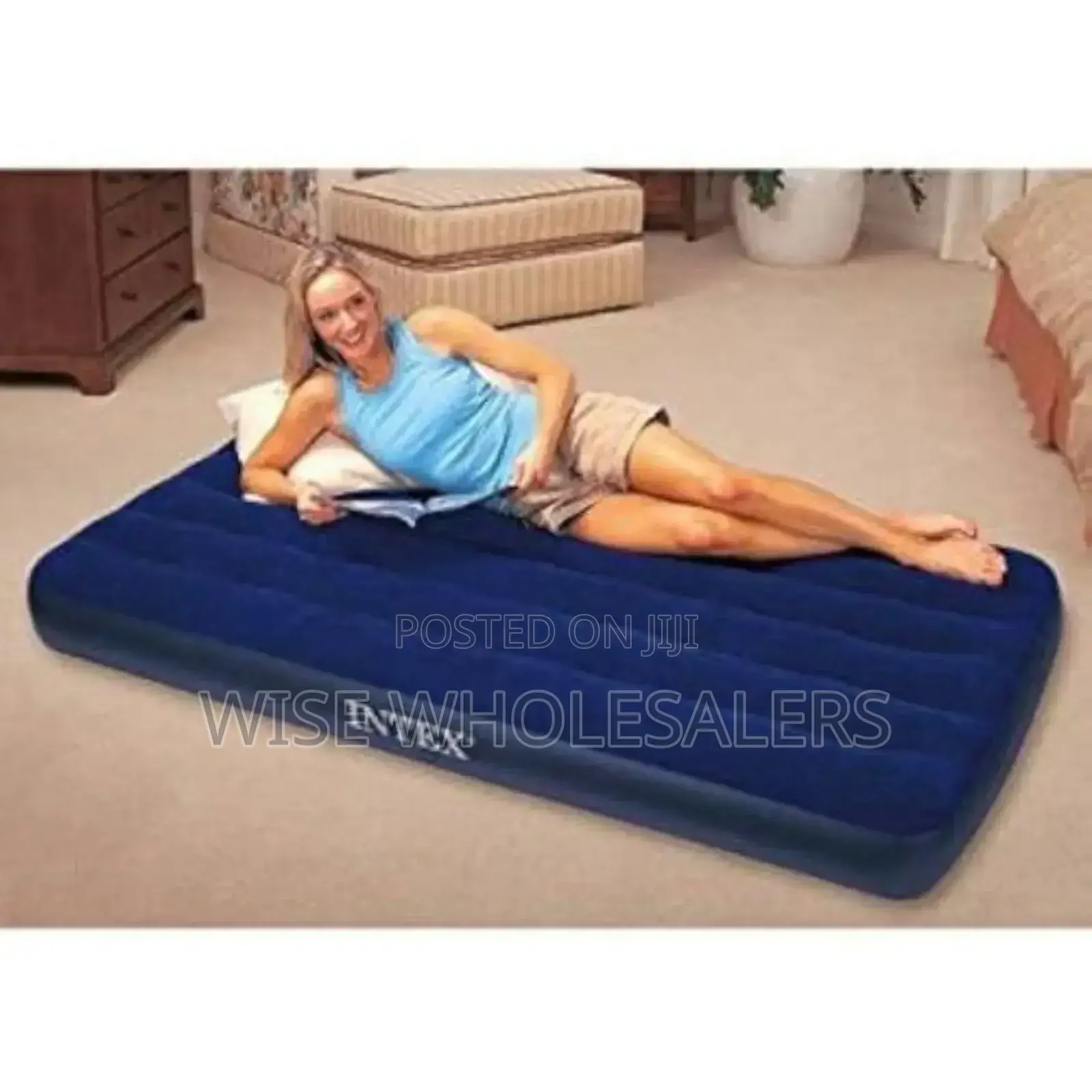Intex 3 by 6 Portable Inflatable Mattress Air Bed