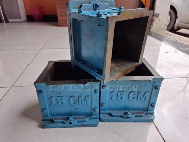 H.D Cast Iron Concrete Cube Mould-150×150×150mm - thumbnail 3
