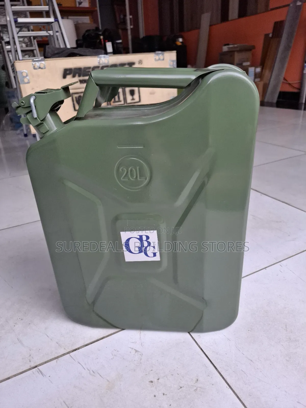 Metallic Fuel Can 20L Metal Jerry Can